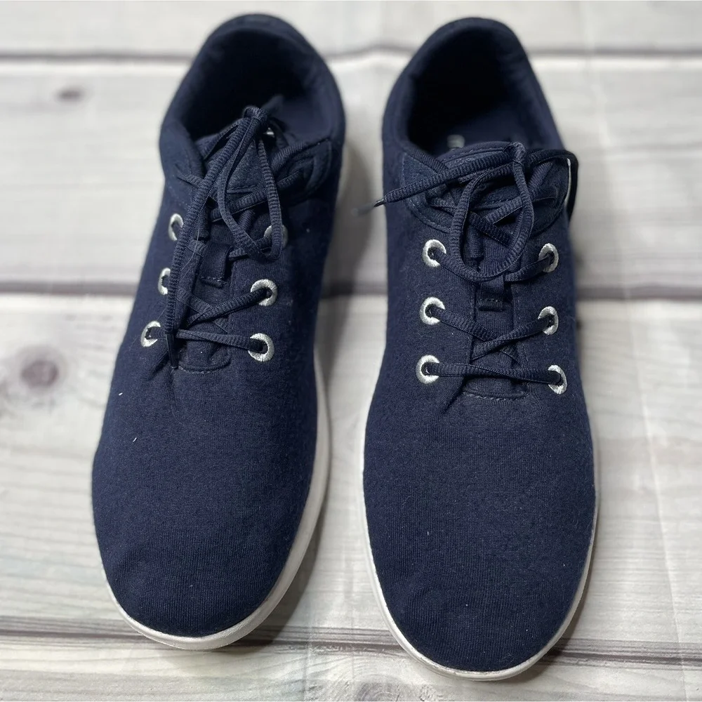 Merinos Mens Navy White Lace-Ups Size 13‎